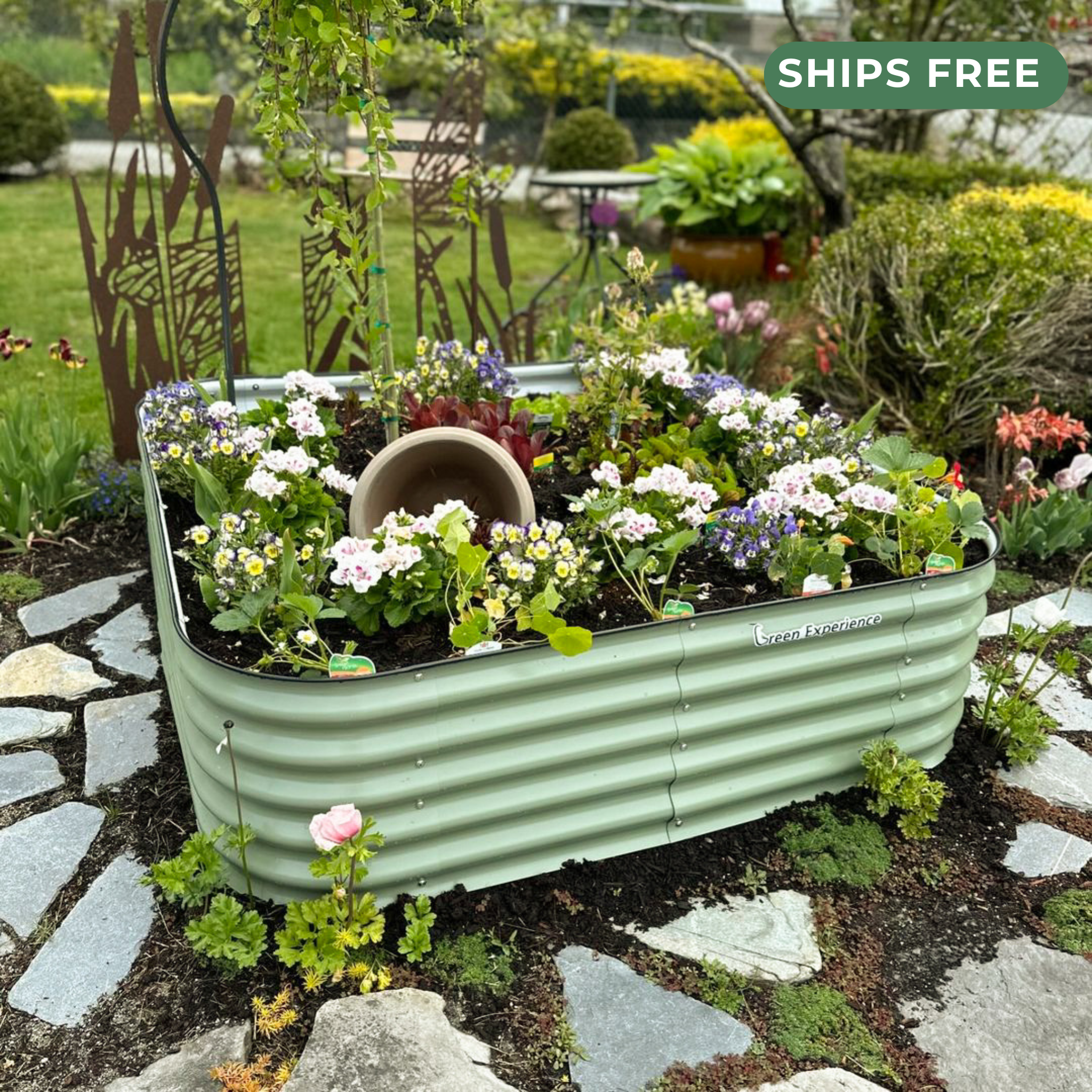 17" Tall Garden Bed Kit 9 in 1