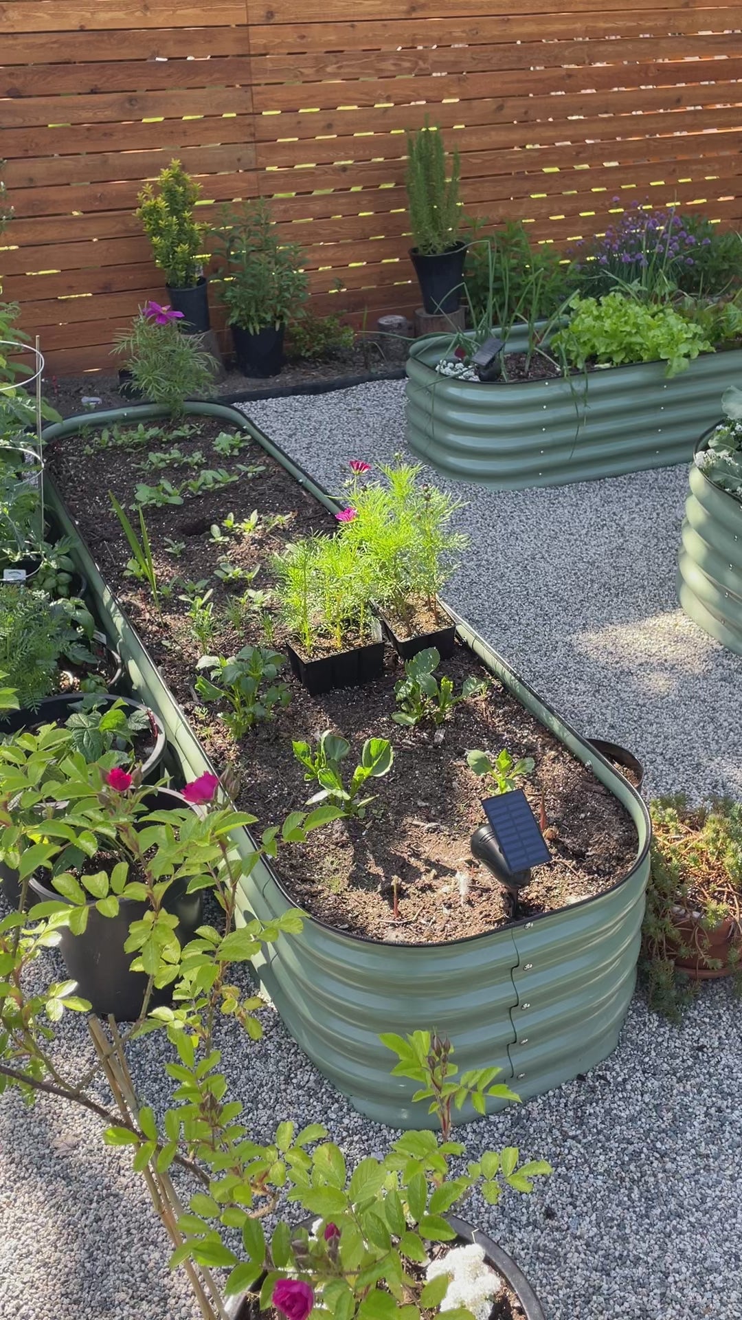 17" Tall Garden Bed Kit 9 in 1